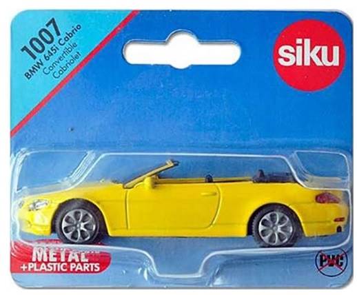 1007 SIKU SAMOCHÓD BMW 645i CABRIO