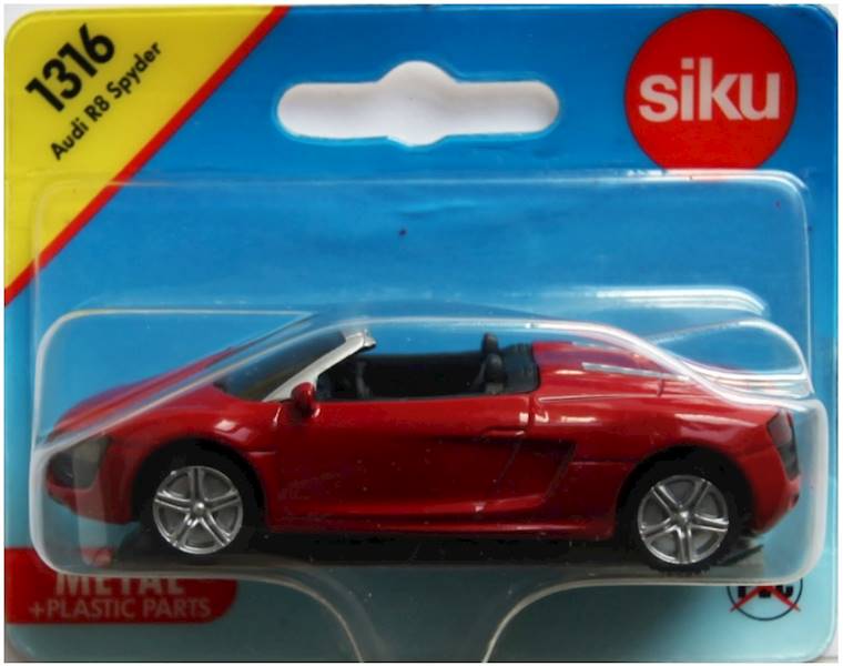 1316 SIKU SAMOCHÓD AUDI R8 SPYDER