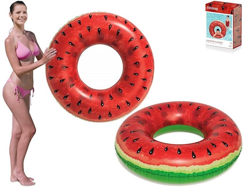 36121 DUŻE KOŁO DO PŁYWANIA ANANAS ARBUZ BESTWAY