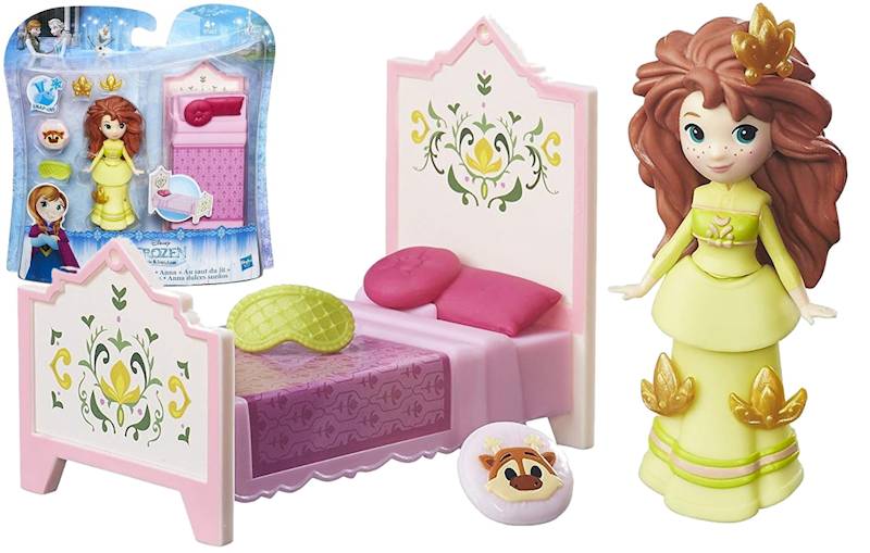 5534 KRAINA LODU FROZEN MINI LALECZKA ANNA + AKCESORIA
