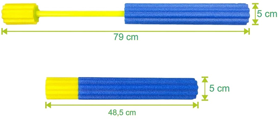 * 0316 SIKAWKA PIANKOWA POMPKA NA WODĘ STRZYKAWKA PISTOLET 50cm