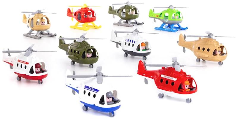 72504 HELIKOPTER ŚMIGŁOWIEC + FIGURKA ŚMIGŁO 