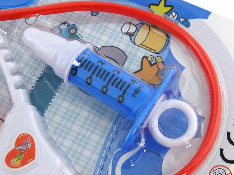 3551 Zestaw lekarski dla dzieci lekarz zabawka doktor stetoskop strzykawka 