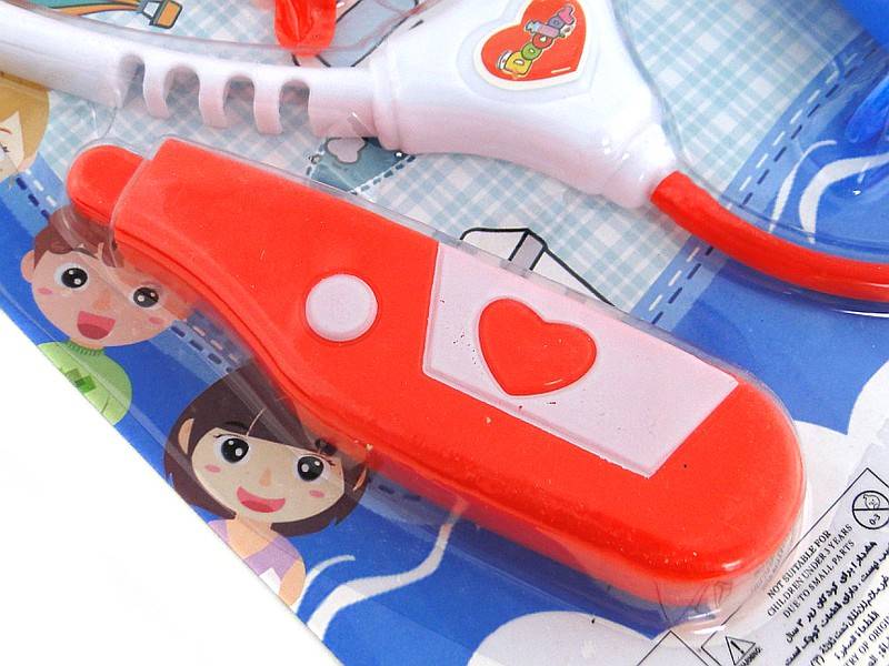 3551 Zestaw lekarski dla dzieci lekarz zabawka doktor stetoskop strzykawka 