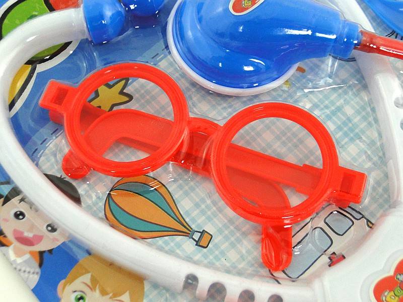 3551 Zestaw lekarski dla dzieci lekarz zabawka doktor stetoskop strzykawka 