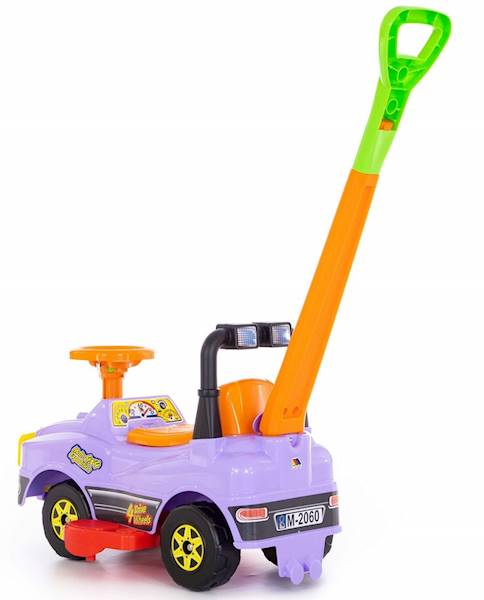 3378 WIELKI AUTO JEEP JEŹDZIK Z RĄCZKĄ PCHACZ