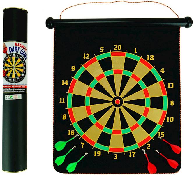 * 1504 DWUSTRONNA MAGNETYCZNA TARCZA DART RZUTKI