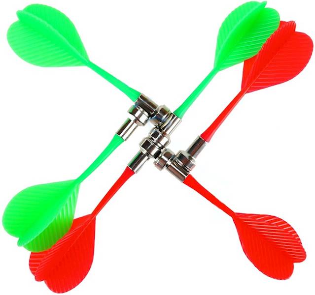 * 1504 DWUSTRONNA MAGNETYCZNA TARCZA DART RZUTKI