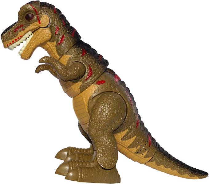 * 1566 WIELKI DINOZAUR TYRANOZAUR CHODZI RYCZY ŚWIECI