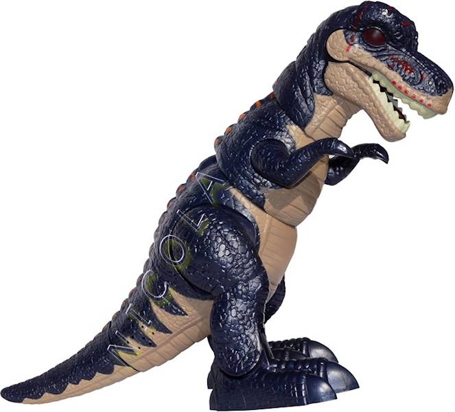 * 1566 WIELKI DINOZAUR TYRANOZAUR CHODZI RYCZY ŚWIECI