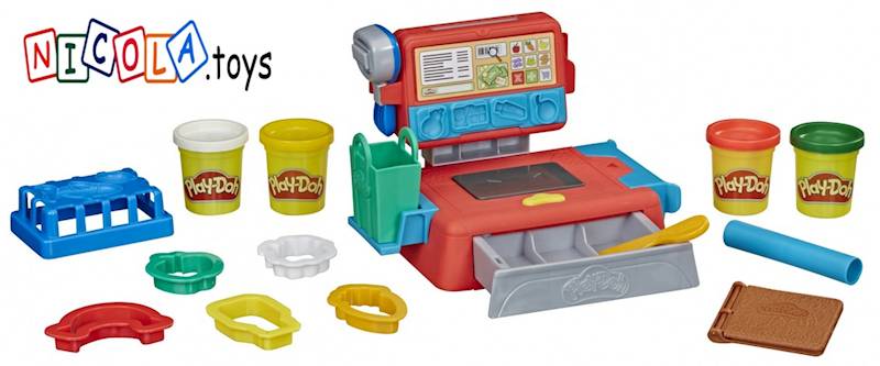 6376 CIASTOLINA PLAY-DOH KASA FISKALNA OWOCE 