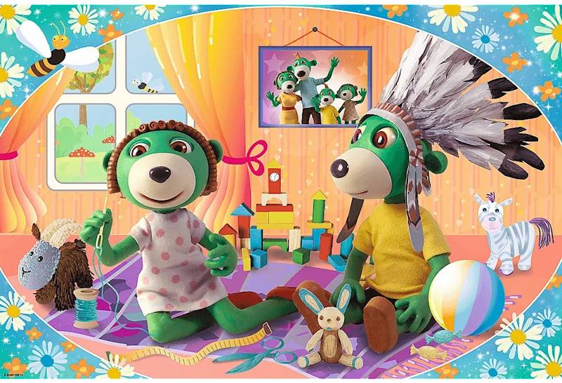 3195 PUZZLE 24 MAXI RODZINA TREFLIKÓW