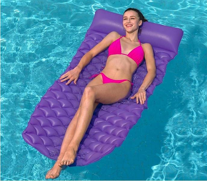 44020 Materac dmuchany plażowy do pływania zwijany Bestway 