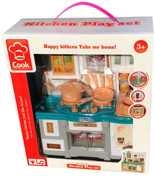 9047 ZESTAW MEBLI KUCHENNYCH ŚWIATŁO DŻWIĘK