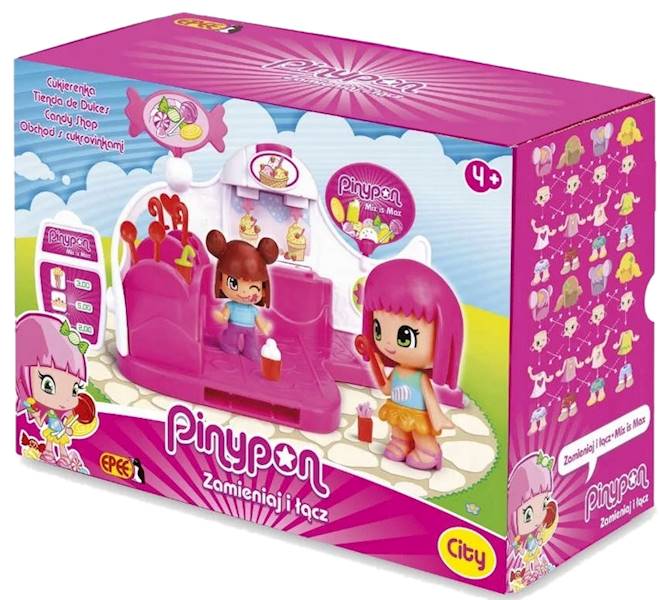 3530 CUKIERNIA PINYPON CITY ZESTAW CUKIERNIKA