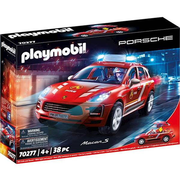 70277 KLOCKI STRAŻ POŻARNA PORSCHE MACAN PLAYMOBIL 