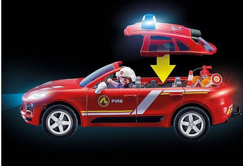 70277 KLOCKI STRAŻ POŻARNA PORSCHE MACAN PLAYMOBIL 