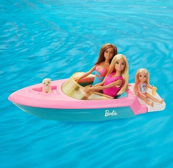 3560 BARBIE MOTORÓWKA Z LALKA + AKCESORIA