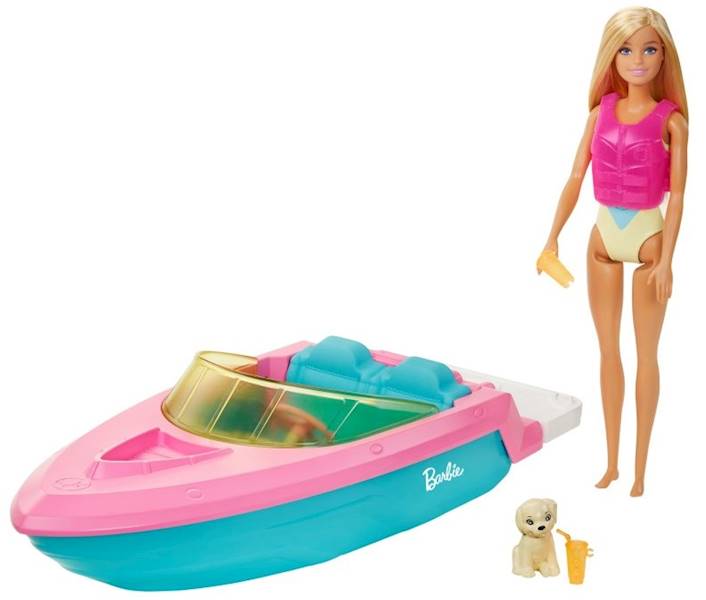 3560 BARBIE MOTORÓWKA Z LALKA + AKCESORIA