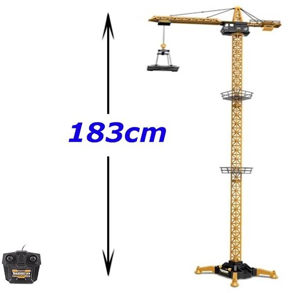 * 3140 WIELKI 183cm DŹWIG ŻURAW ZDALNIE STEROWANY