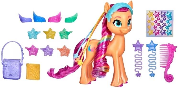 7045 MY LITTLE PONY TĘCZOWA SUNNY STARSCOUT 