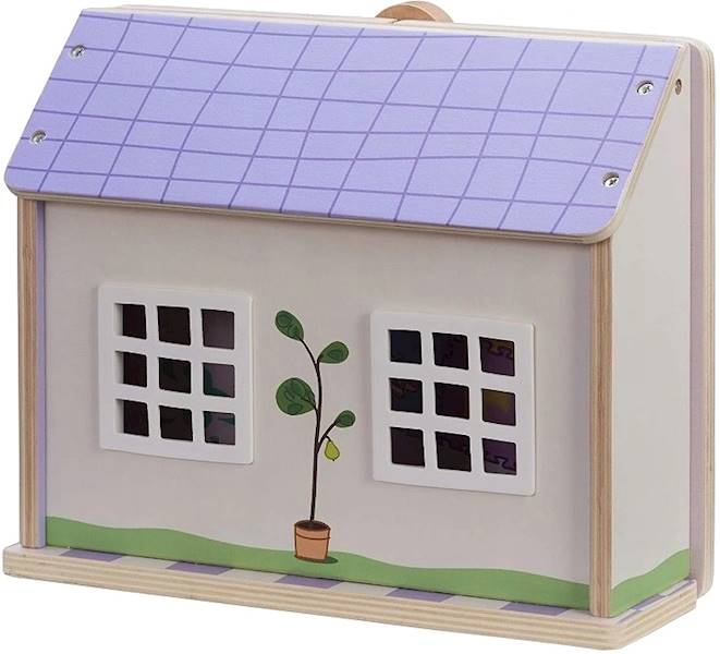 2124 ŚWINKA PEPPA DREWNIANA SZKOŁA + FIGURKI