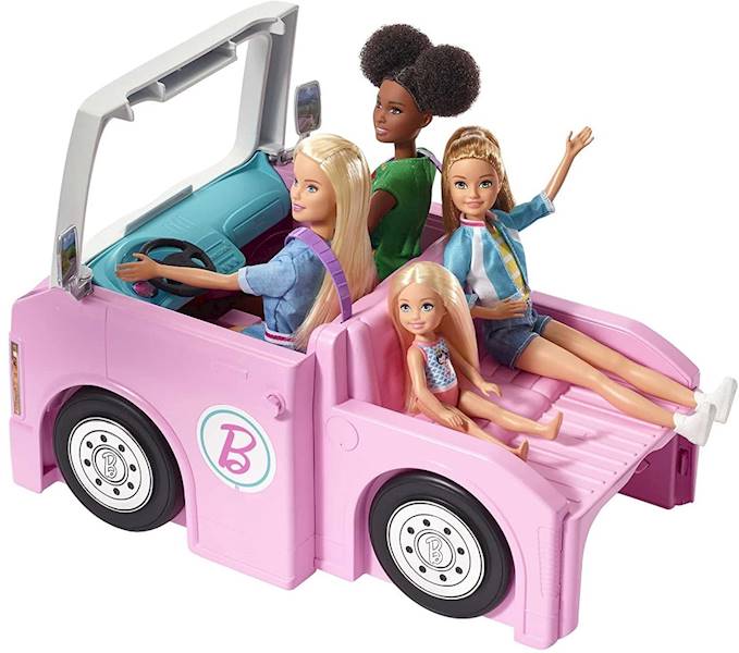 6865 LALKA BARBIE AUTO KAMPER 3w1 + AKCESORIA