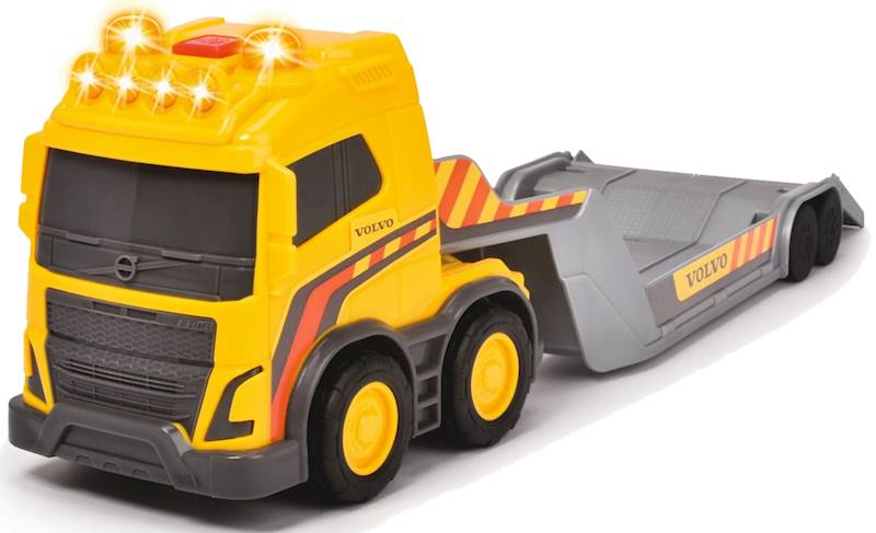 4783 DICKIE VOLVO CIĘŻARÓWKA TIR LAWETA + KOPARKA