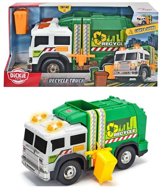 0022 DICKIE TOYS ŚMIECIARKA ŚWIATŁO DŹWIĘK