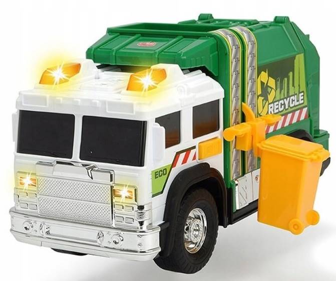 0022 DICKIE TOYS ŚMIECIARKA ŚWIATŁO DŹWIĘK