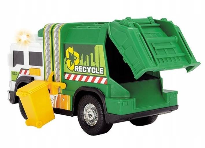 0022 DICKIE TOYS ŚMIECIARKA ŚWIATŁO DŹWIĘK