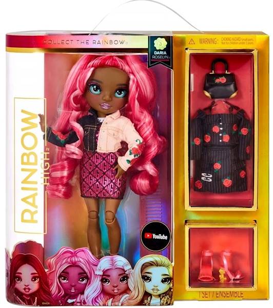 5733 LALKA RAINBOW HIGH FASHION DOLL DARIA ROSELYN
