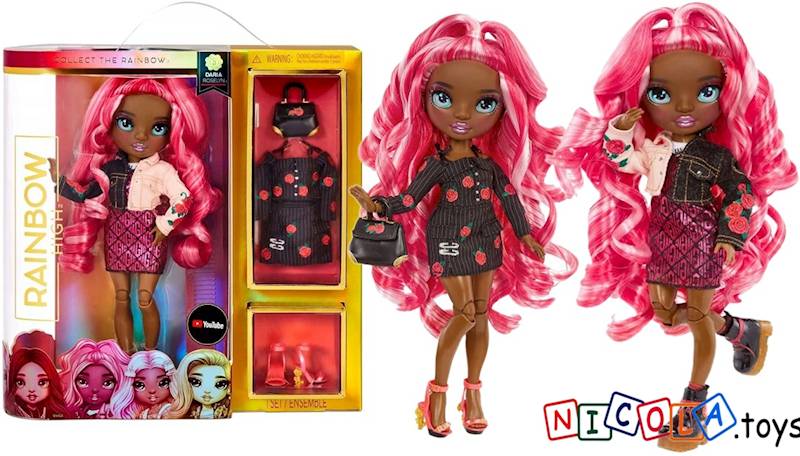 5733 LALKA RAINBOW HIGH FASHION DOLL DARIA ROSELYN