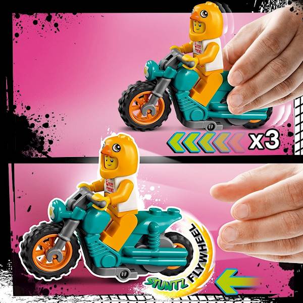 60311 KLOCKI LEGO CITY OGNIST MOTOCYKL KASKADERSKI 