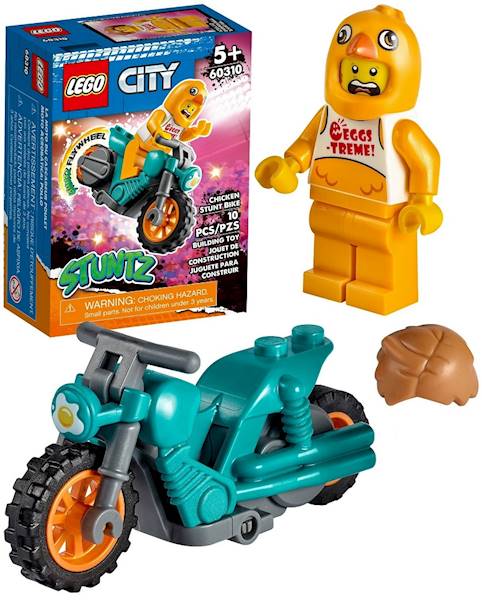 60311 KLOCKI LEGO CITY OGNIST MOTOCYKL KASKADERSKI 