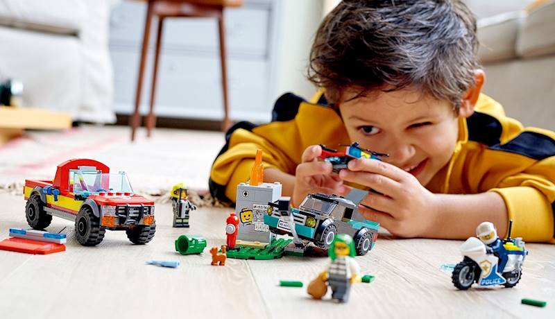 60319 KLOCKI LEGO CITY AKCJA STRAŻACKA I POŚCIG 