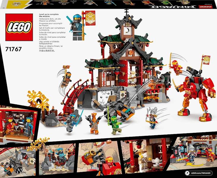 71767 KLOCKI LEGO NINJAGO NINJA DOJO W ŚWIĄTYNI 