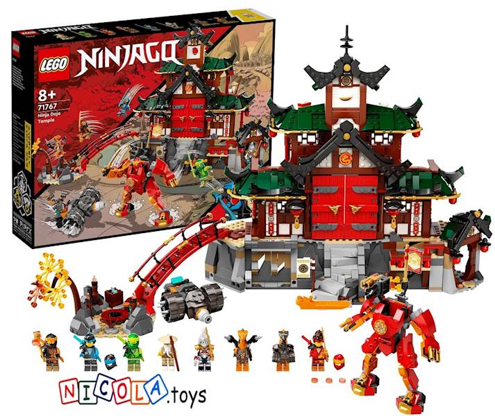71767 KLOCKI LEGO NINJAGO NINJA DOJO W ŚWIĄTYNI 