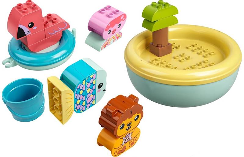 10966 KLOCKI LEGO DUPLO PŁYWAJĄCA WYSPA ZWIERZĄTKA