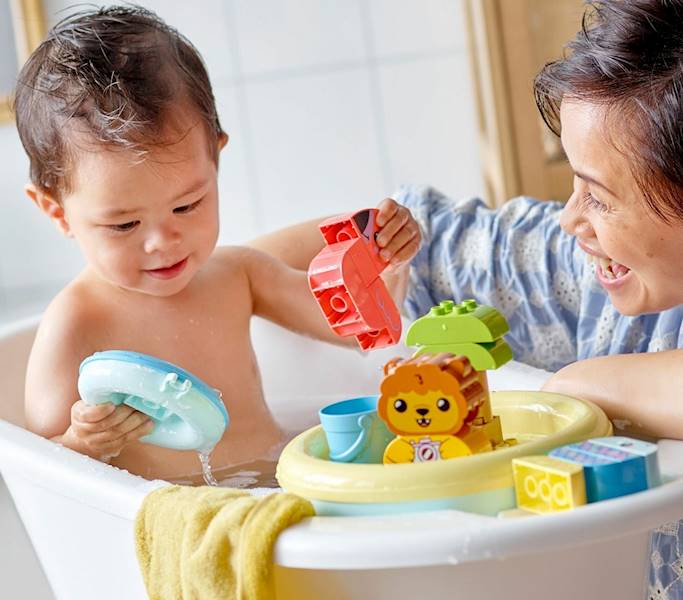10966 KLOCKI LEGO DUPLO PŁYWAJĄCA WYSPA ZWIERZĄTKA