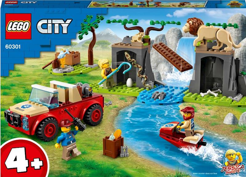 60301 KLOCKI LEGO CITY TERENÓWKA RATOWNIKÓW