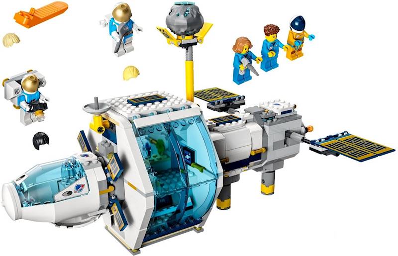 60349 KLOCKI LEGO CITY STACJA KOSMICZNA NA KSIĘŻYCU