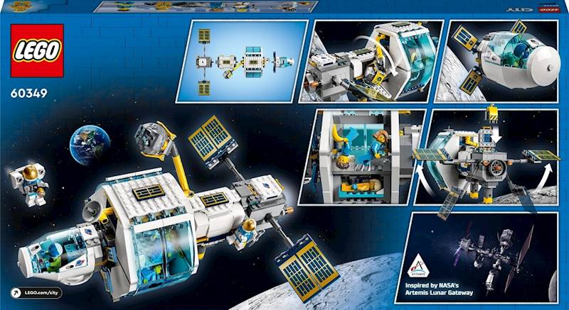 60349 KLOCKI LEGO CITY STACJA KOSMICZNA NA KSIĘŻYCU