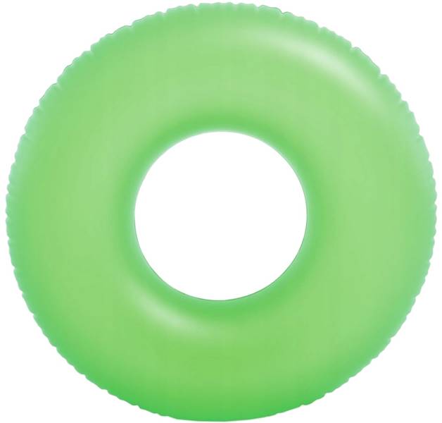 59262 DUŻE 91cm NEONOWE DMUCHANE KOŁO KÓŁKO INTEX