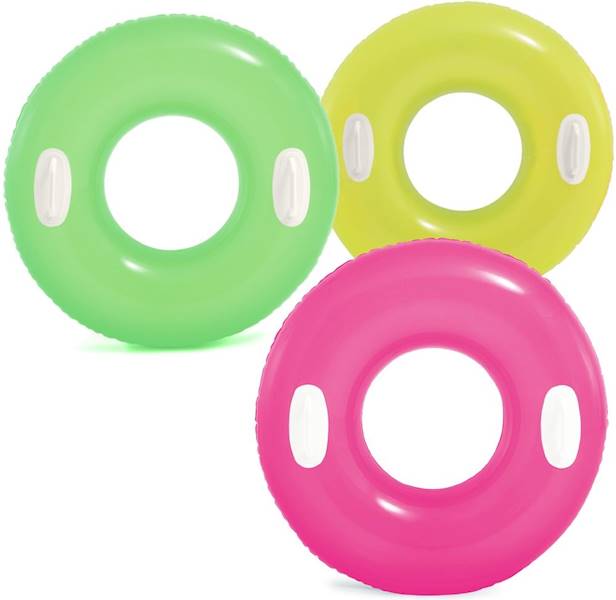 59258 DUŻE DMUCHANE KOŁO KÓŁKO Z UCHWYTAMI INTEX