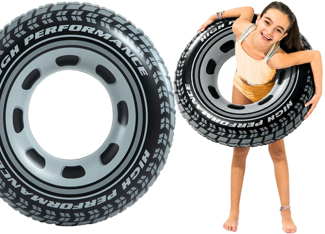 59252 Koło do pływania Opona 91cm Intex Dmuchane Koło Plaża Basen