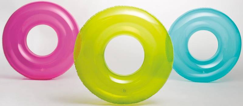 59260 KÓŁKO 76cm KOLOROWE KOŁO DO PŁYWANIA KÓŁKO INTEX