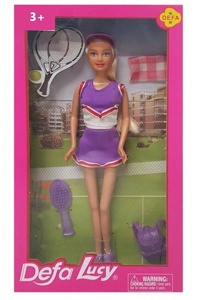 8480 29 cm LALKA TENISISTKA DEFA LUCY