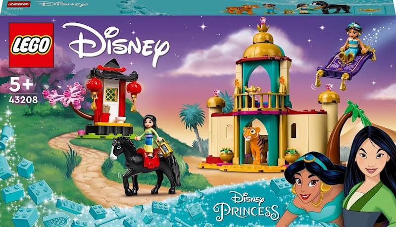 43208 KLOCKI LEGO DISNEY PRZYGODA DŻASMINY I MULAN
