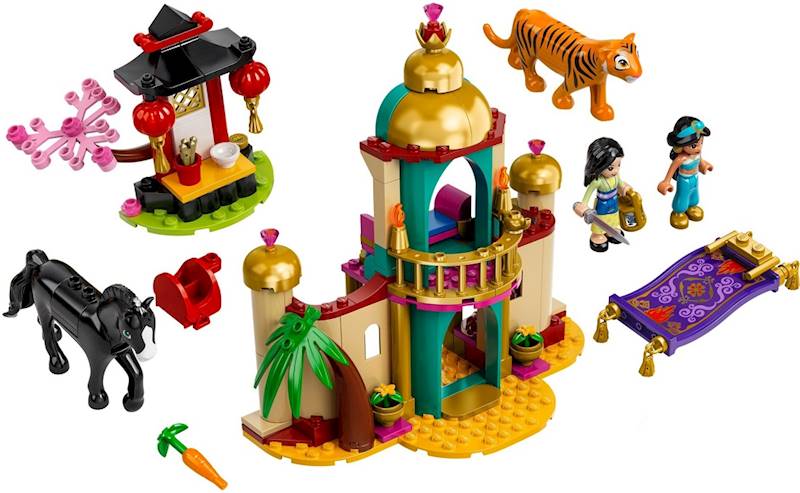 43208 KLOCKI LEGO DISNEY PRZYGODA DŻASMINY I MULAN
